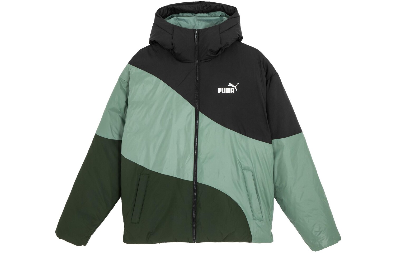 

Мужской пуховик Puma, цвет Army Green