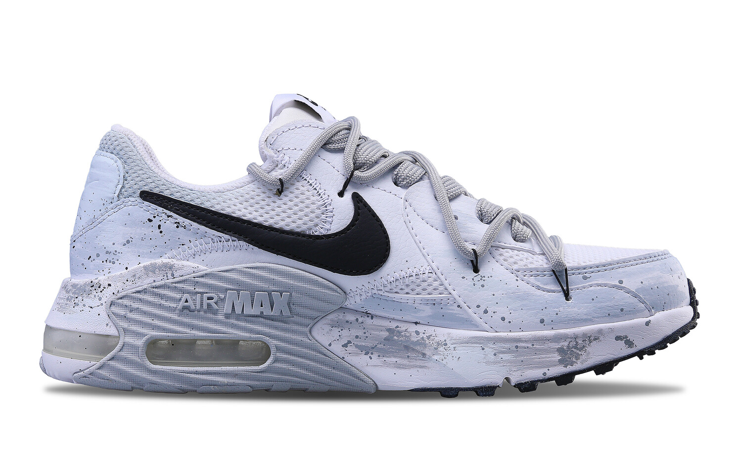 

Кроссовки Nike Air Max 90 Lifestyle Shoes Men Low-top White/gray/silver, серебряный