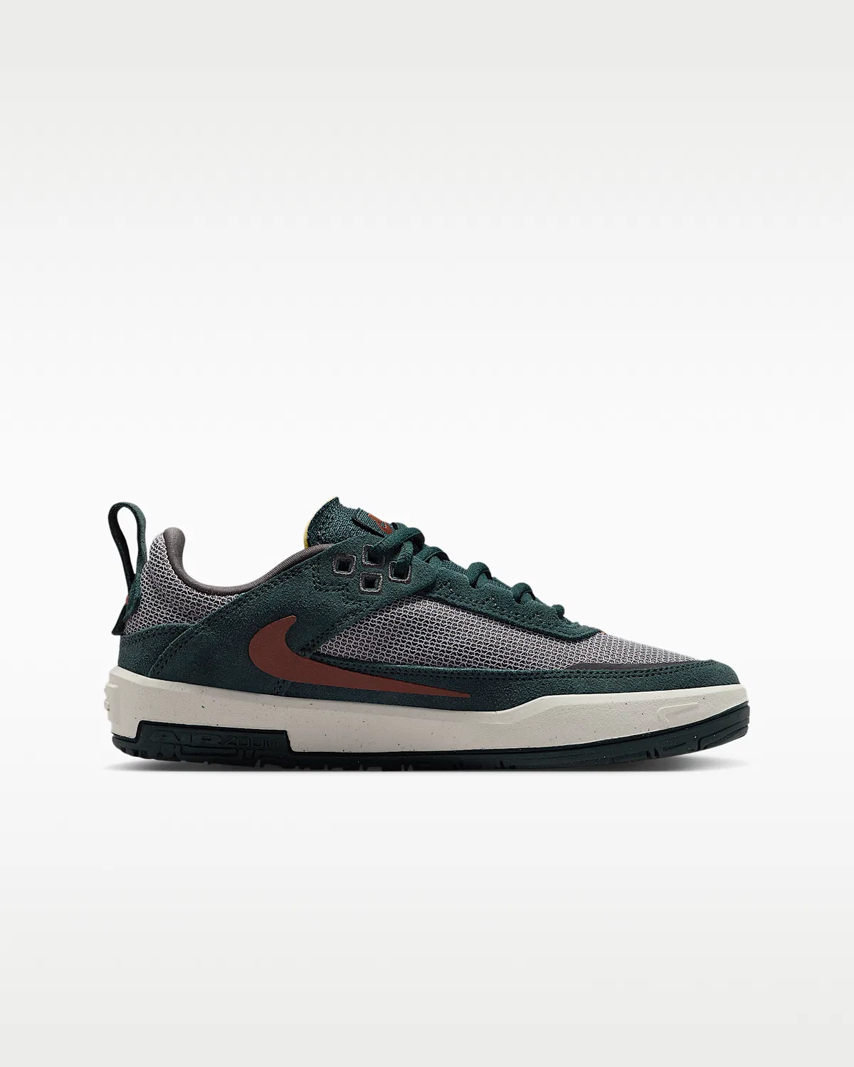 Кроссовки для скейтбординга Nike SB Day One для старших детей, Seaweed/Medium Ash/Sail/Red Sepia — фото 3