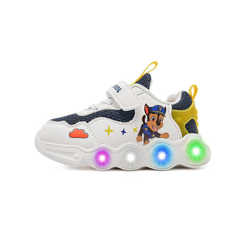 

Низкие детские кроссовки для повседневной носки. Дети 3–7 лет. PAW PATROL, бежевый/темно-синий