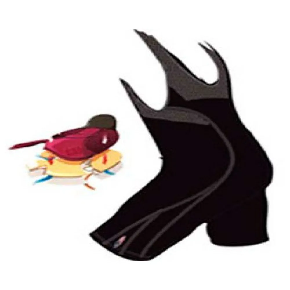 

Шорты с нагрудником MASSI Top Tech, черный