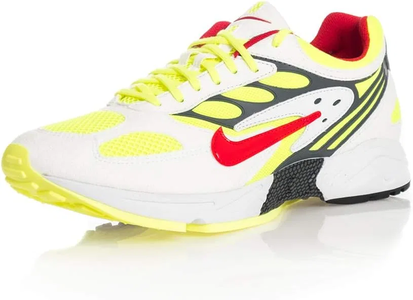 Мужские кроссовки для бега по пересеченной местности Nike Air Ghost Racer, 2-Multicoloured White Atom Red Neon Yellow Dark Grey 100 — фото 2