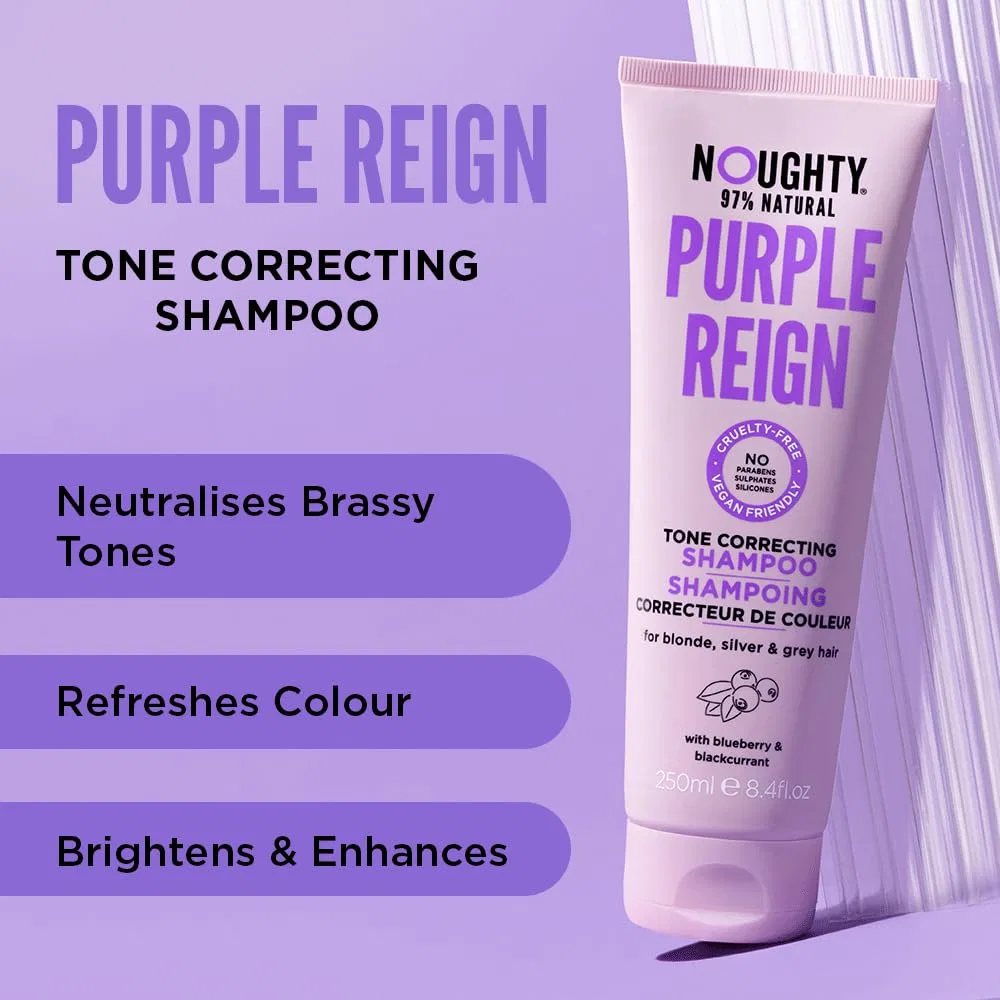 Шампунь Noughty 97% Natural Purple Reign для коррекции тона, 250 мл Noughty — фото 2