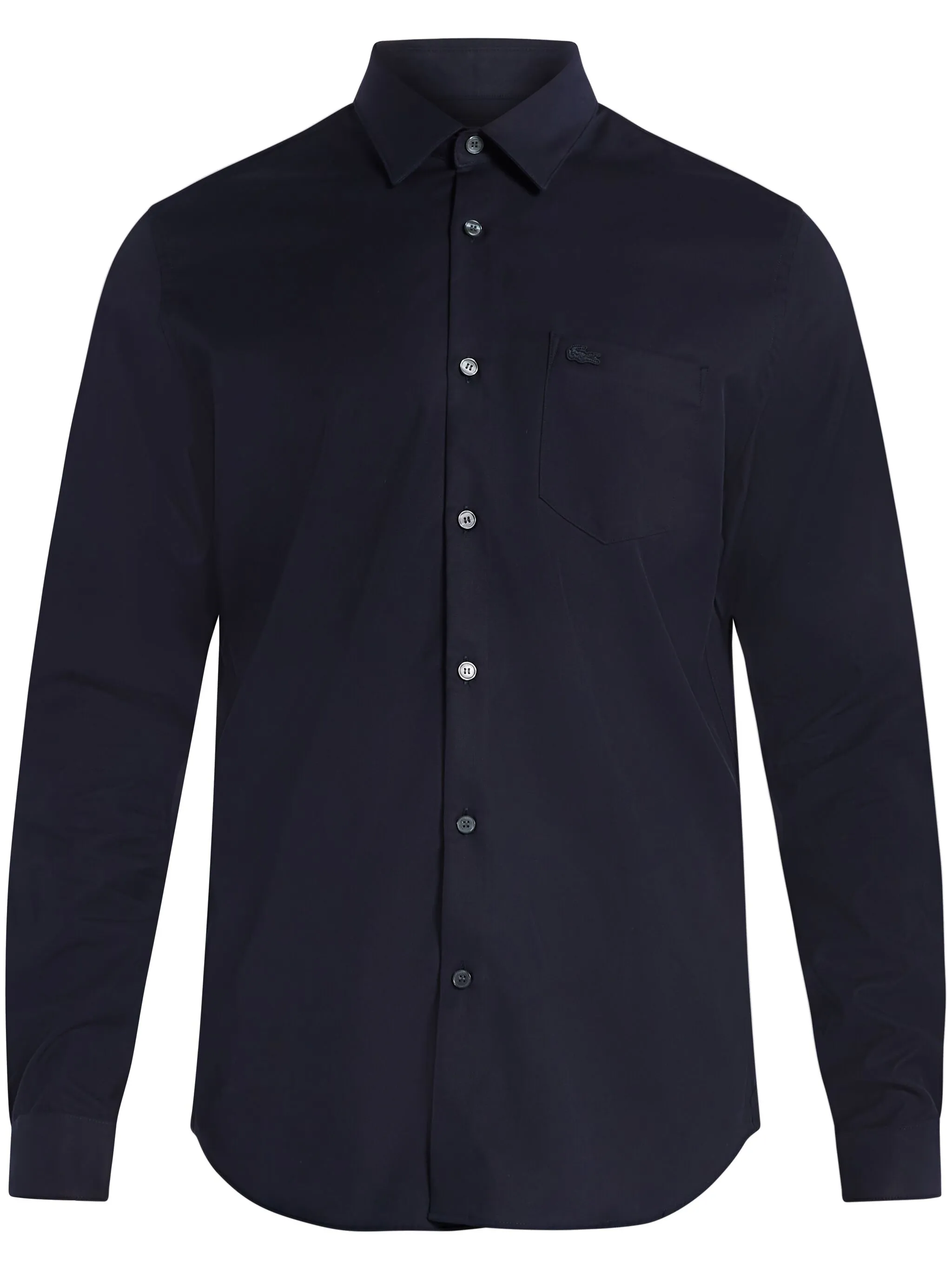 

Рубашка с нашивкой-логотипом Lacoste, синий