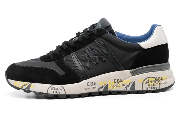 

Кроссовки Premiata Lander Lifestyle Shoes Men Low-top, черный