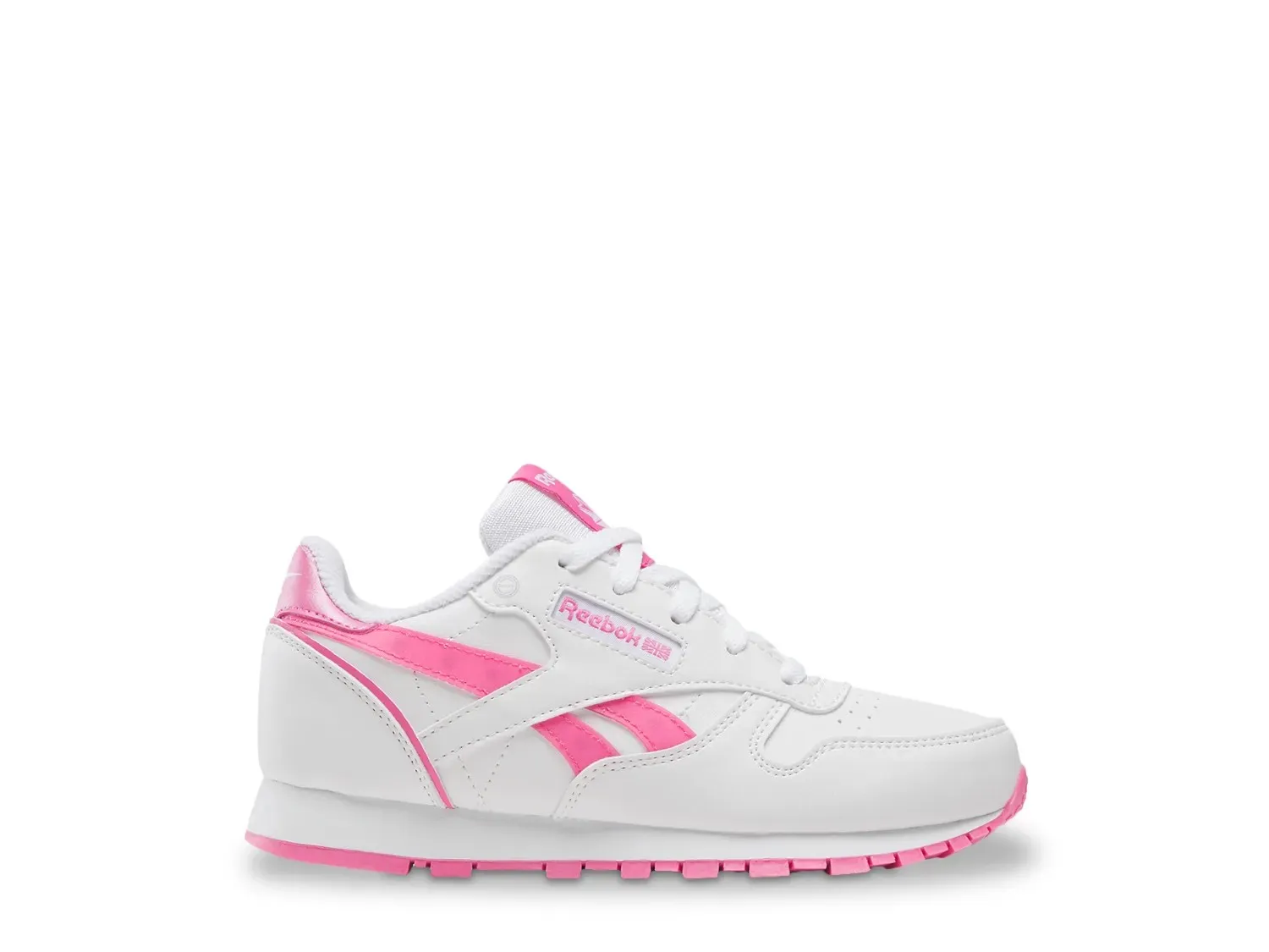 

Кроссовки Reebok Classic Leather Step 'n Flash 2.0 Light-Up — детские, белые