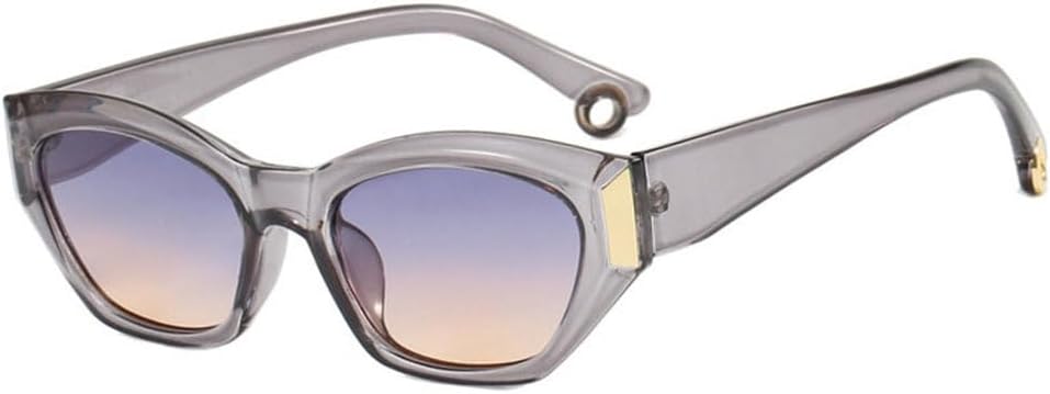 

Модные женские солнцезащитные очки «Кошачий глаз», стильные мужские очки для вождения и езды, с зеркальными линзами, легкие, роскошные, с защитой от УФ-излучения UV400 TYUVIVO, Gray