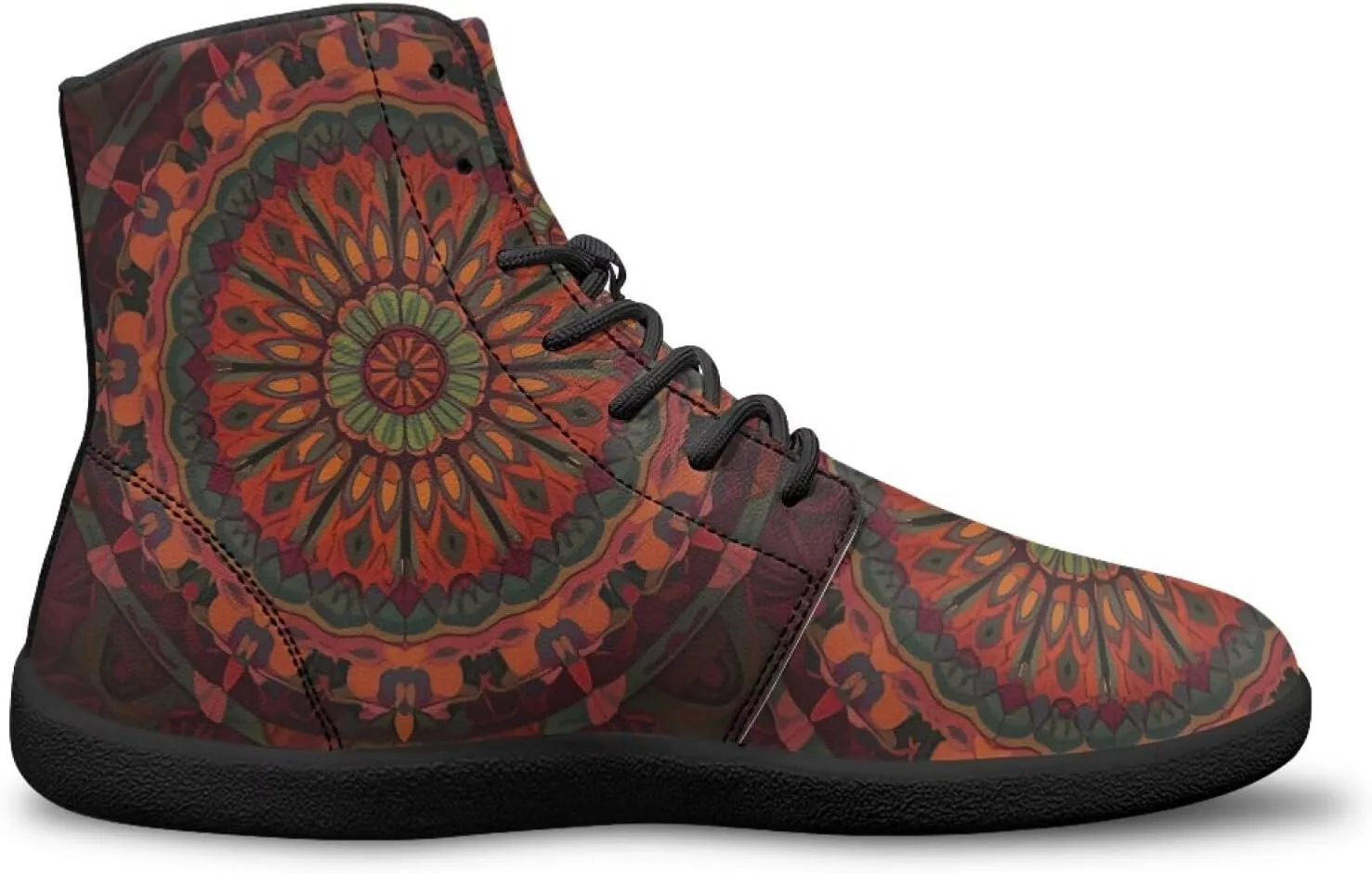 Кроссовки Binienty Zero Drop Sole Barefoot для мужчин и женщин, с искусственной кожей, в минималистичном стиле, водонепроницаемые, каштановый — фото 4