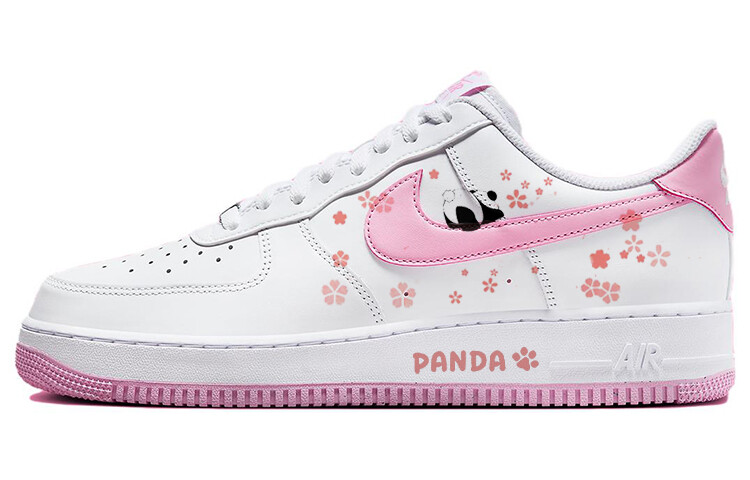 

Кроссовки Nike Air Force 1 Skateboarding Shoes Men Low-top White/pink, розовый