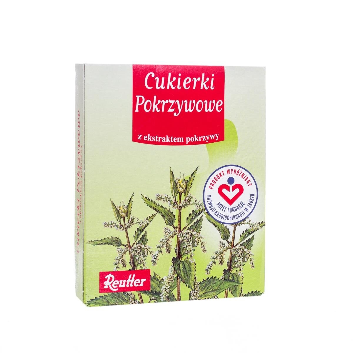 

БАД, Reutter, конфеты с экстрактом крапивы, 50 г