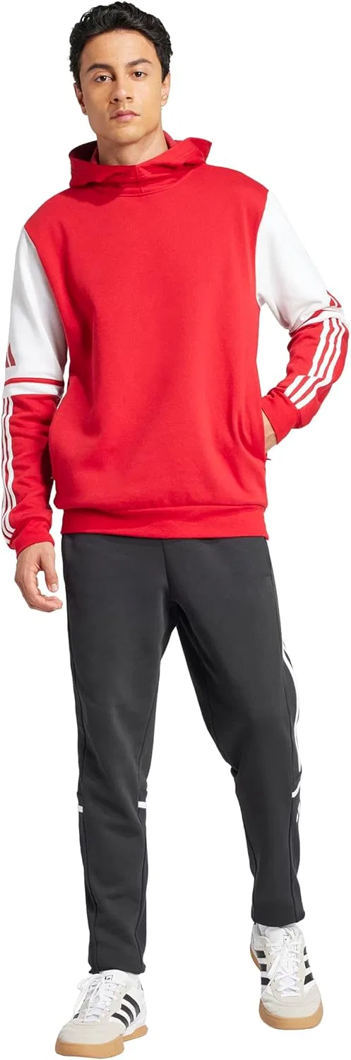 Толстовка флисовая adidas, Team Power Red/White — фото 3