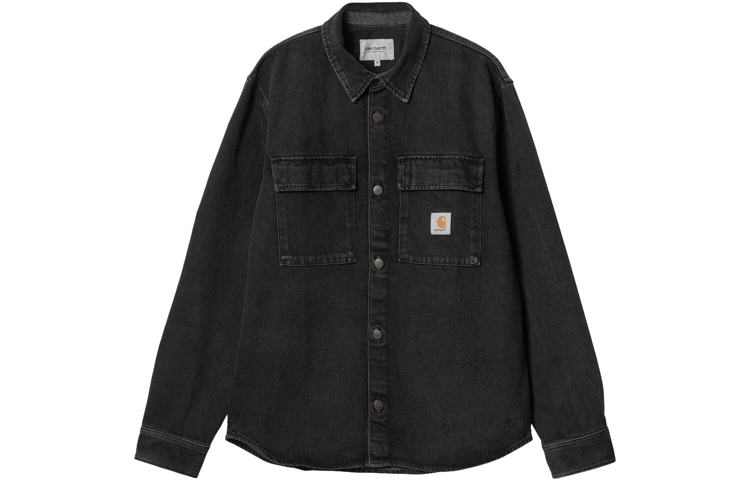 

Carhartt WIP Рубашка FW23 Tannin Series мужская Stonewashed Black