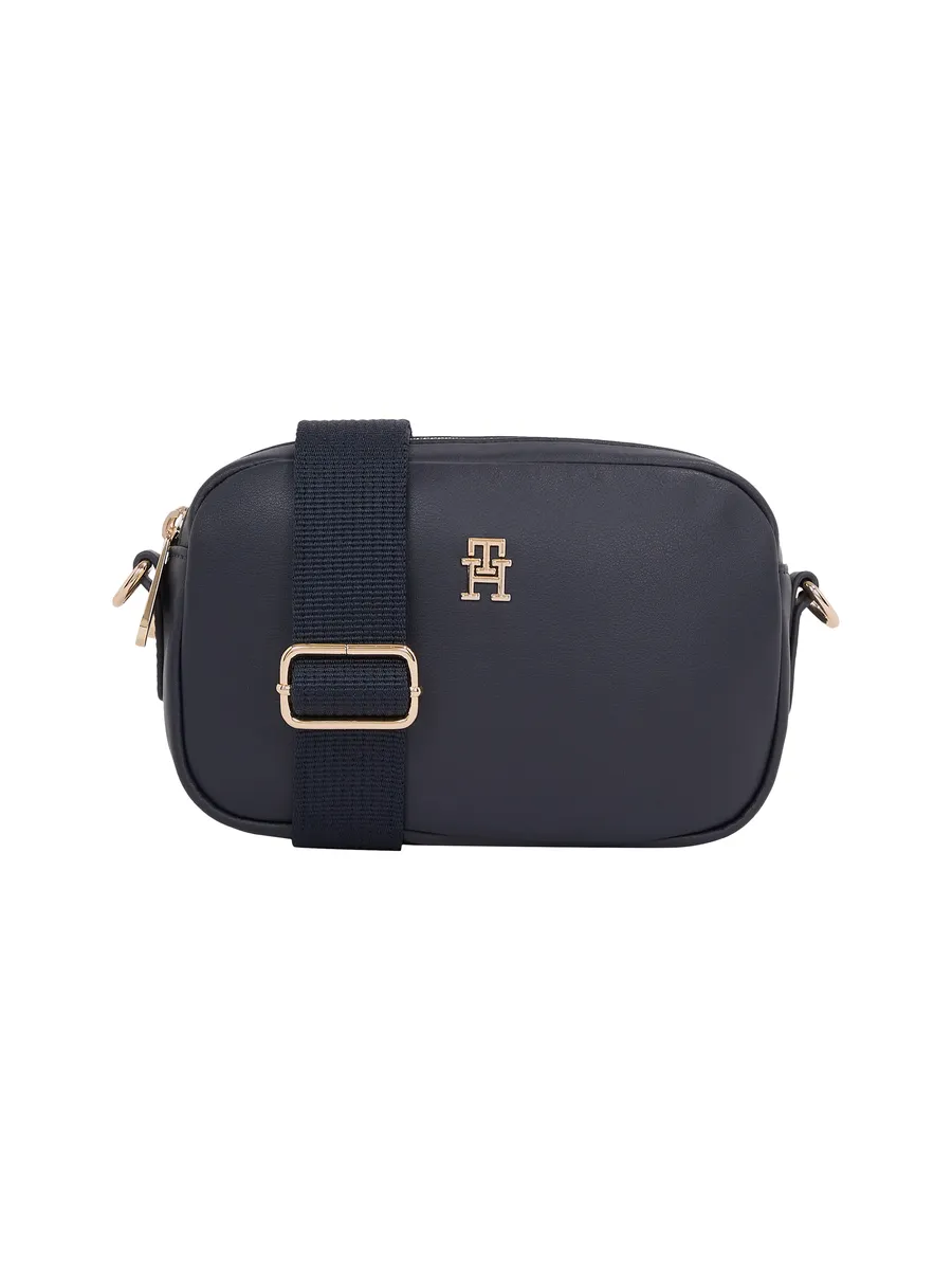 

Сумка через плечо Tommy Hilfiger "Женская POPPY REFORM CAMERA BAG Crossover" (2 шт., со съемным ремнем через плечо), сумка через плечо, синий