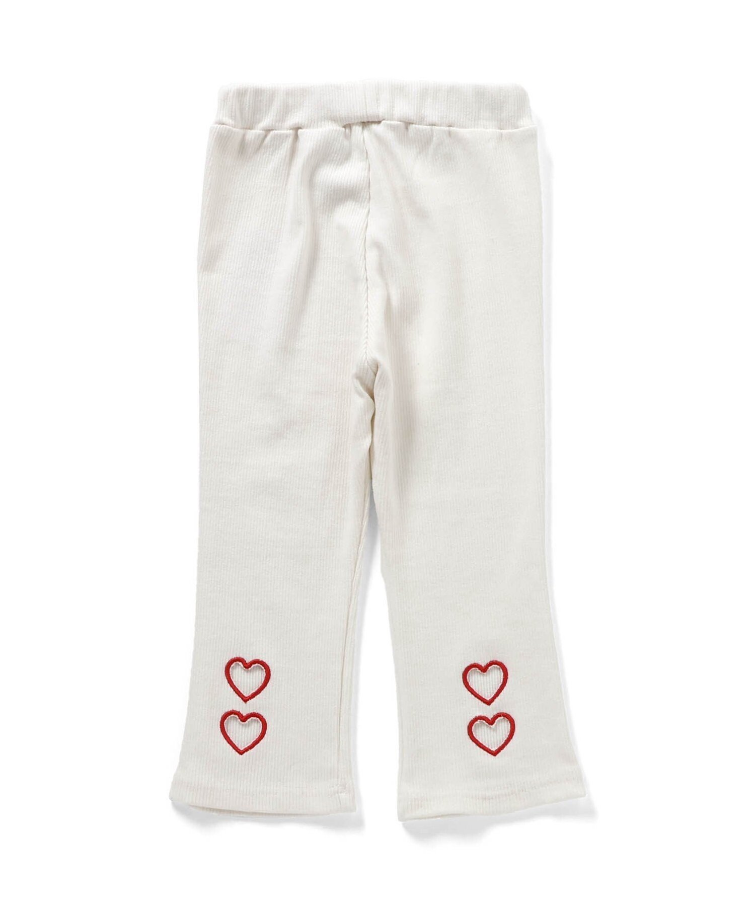Леггинсы 7days Style/Heart Mellow Flare, длина 10 дюймов. Apres Les Cours, off white — фото 3
