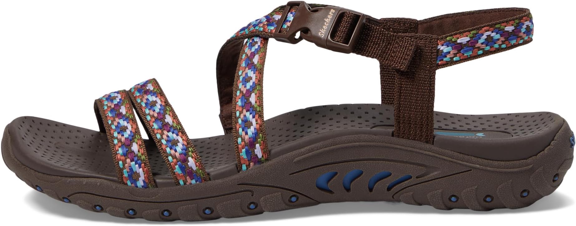 Сандалии SKECHERS Reggae - Dream Weaver, Chocolate Multi — фото 4