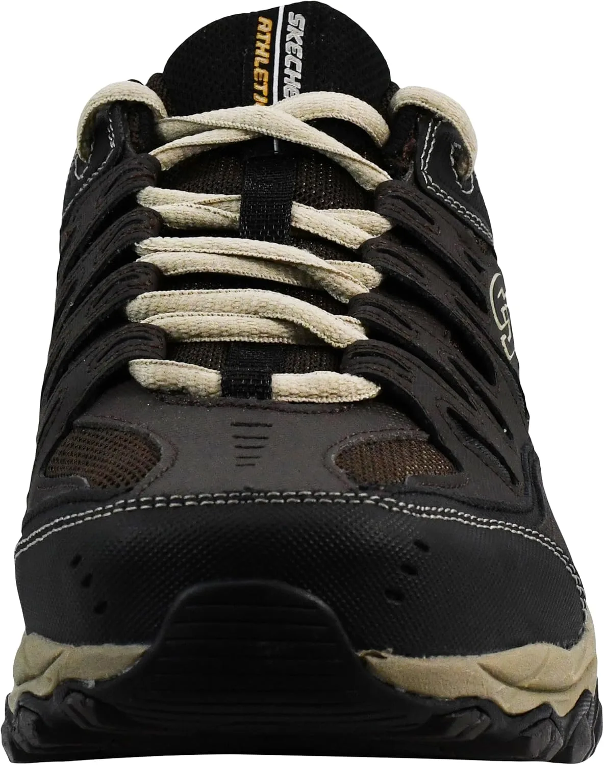 Мужские кроссовки Skechers Sport Afterburn Memory Foam Lace, коричневый — фото 3
