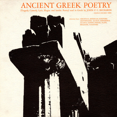 

CD диск Richards, John F.C.: Ancient Greek Poetry: Tragedy Comedy