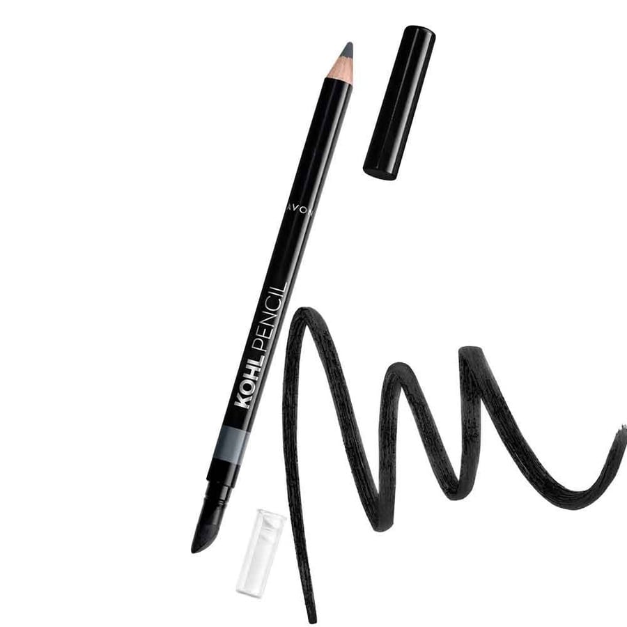 

Подводка для глаз Avon Kohl со спонжем - True Black - 1,05 г