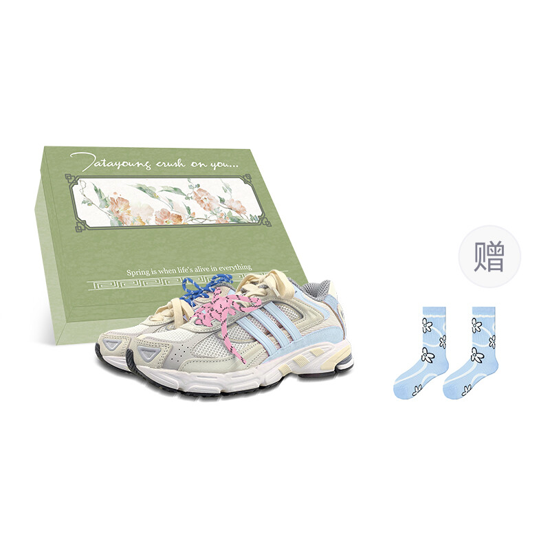 

Кроссовки Response унисекс с низким верхом серые/бежевые/синие/розовые Adidas Originals
