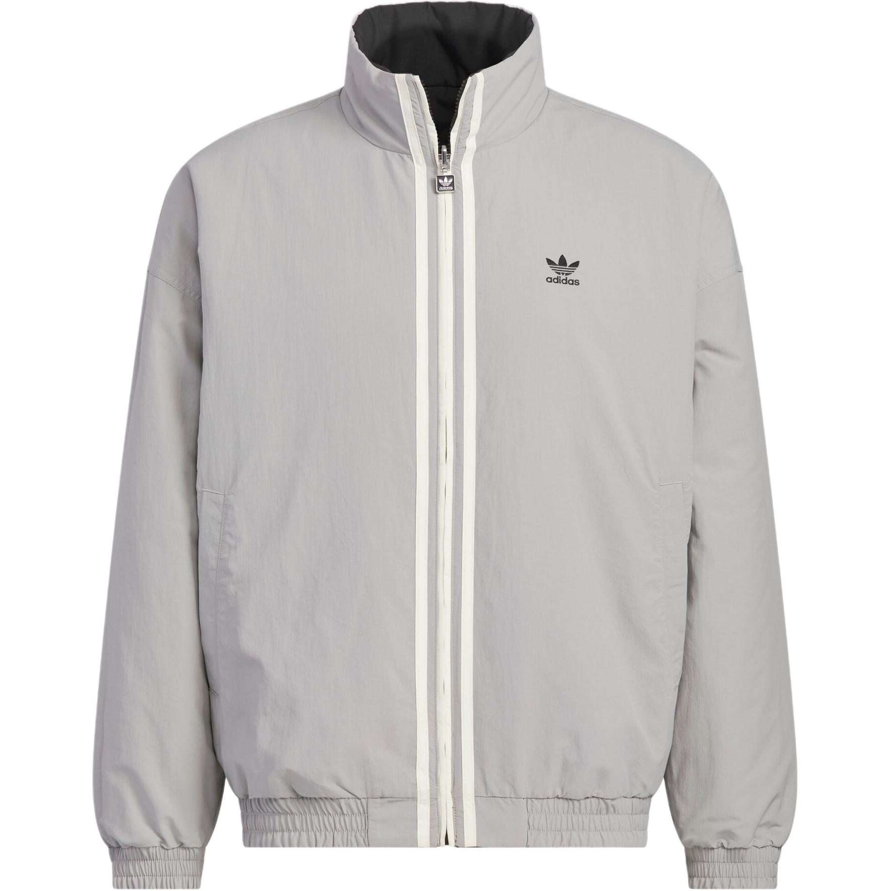 Мужская двусторонняя утепленная куртка-пуховик TEAM Adidas Originals, черный (with a free adidas sock 1 pack) — фото 4