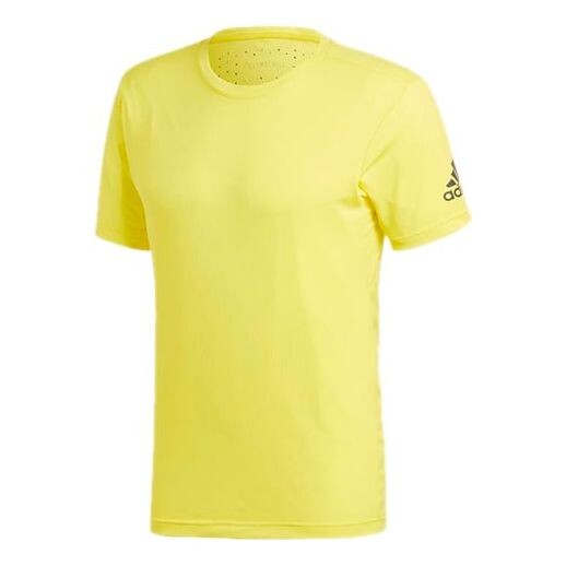 

Футболка adidas Training Sports Round Neck Short Sleeve Yellow, желтый