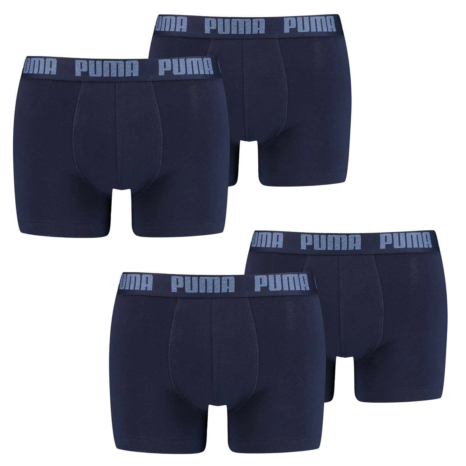 

Боксеры Puma Boxershorts PUMA BASIC BOXER 4P, цвет 321 - navy