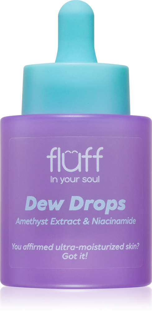 

Увлажняющая сыворотка с каплями росы и ниацинамидом Fluff, amethyst extract 30 мл