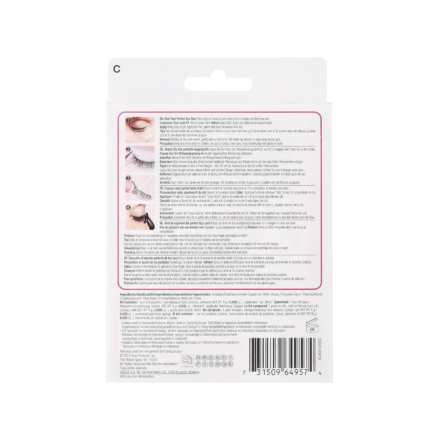 Набор для начинающих «101 Lash Kit» от KISS Kiss — фото 3