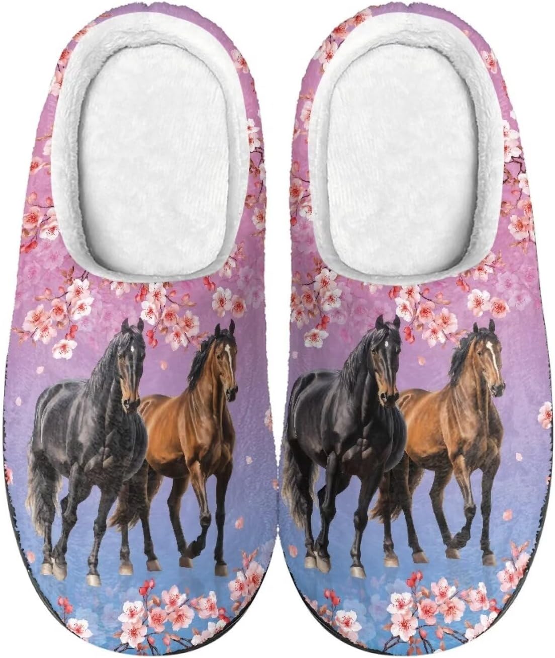 

Зимние женские и мужские тапочки, уютные и комфортные фланелевые тапочки с открытой пяткой, мягкие тапочки для женщин и девушек, моющиеся пушистые сабо, тапочки-слипы для сна Salabomia, фиолетовый