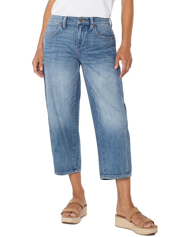 

Джинсы Liverpool Los Angeles Petite Barrel Jean, цвет Isla Vista