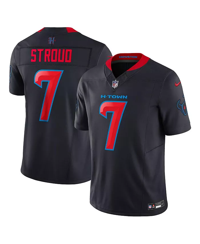 

Мужская джерси Houston Texans 2nd Alternate Vapor F.U.S.E. Limited C.J. Stroud в синем цвете Nike