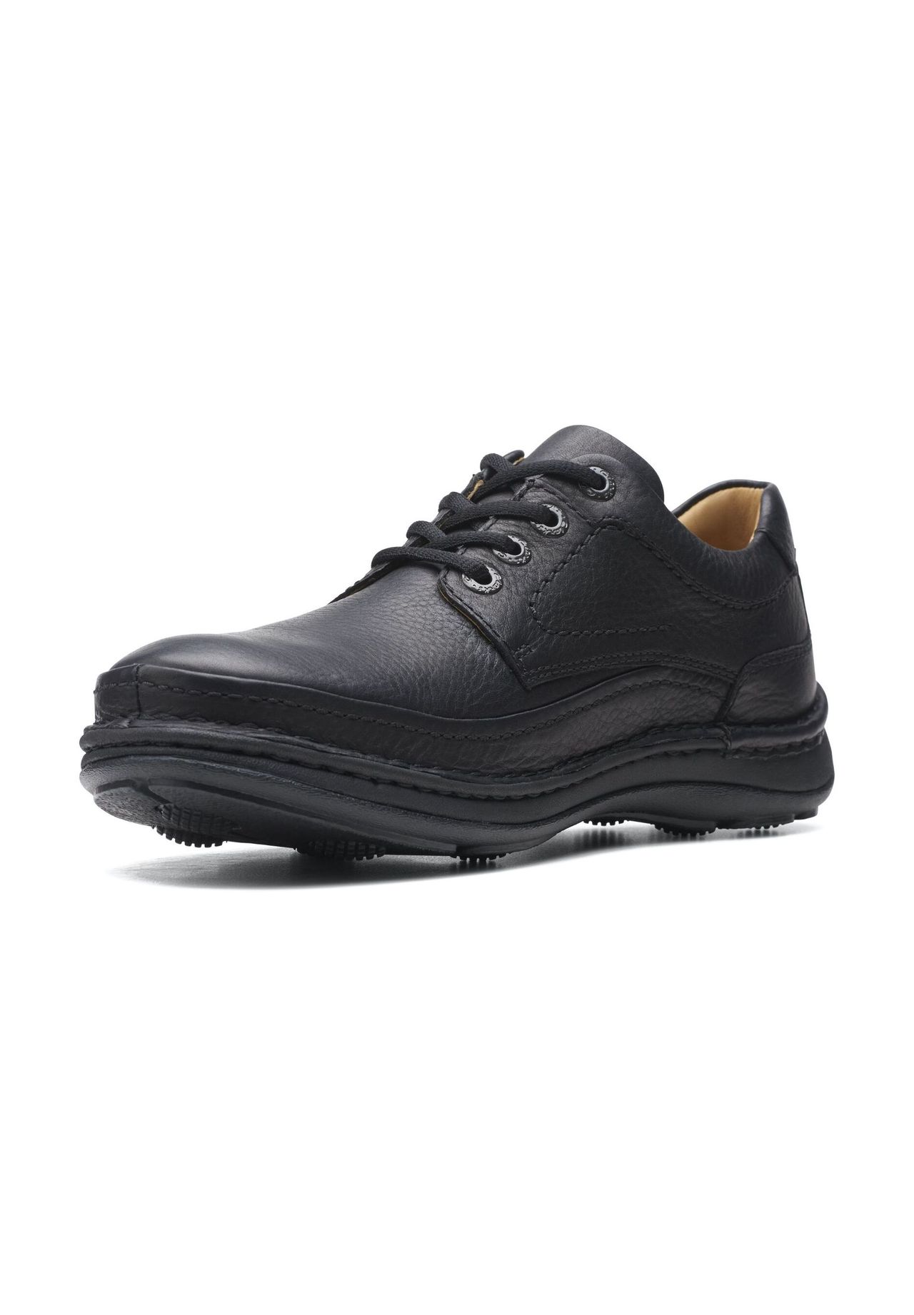 

Кожаные полуботинки CLARKS, черный