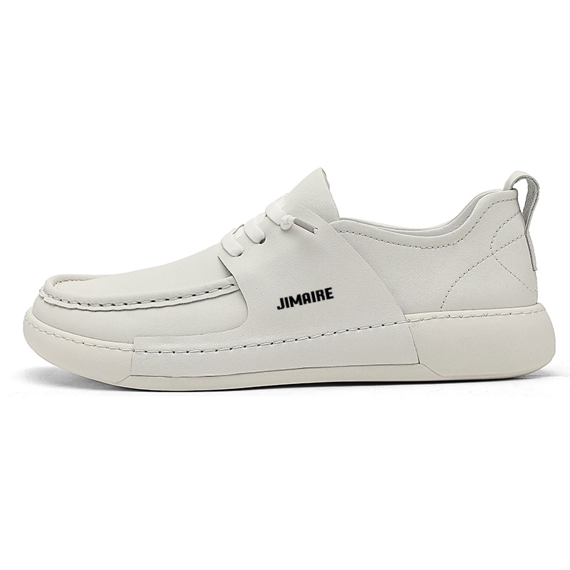 

King Jinmai Мужские повседневные кроссовки низкие белые, цвет White