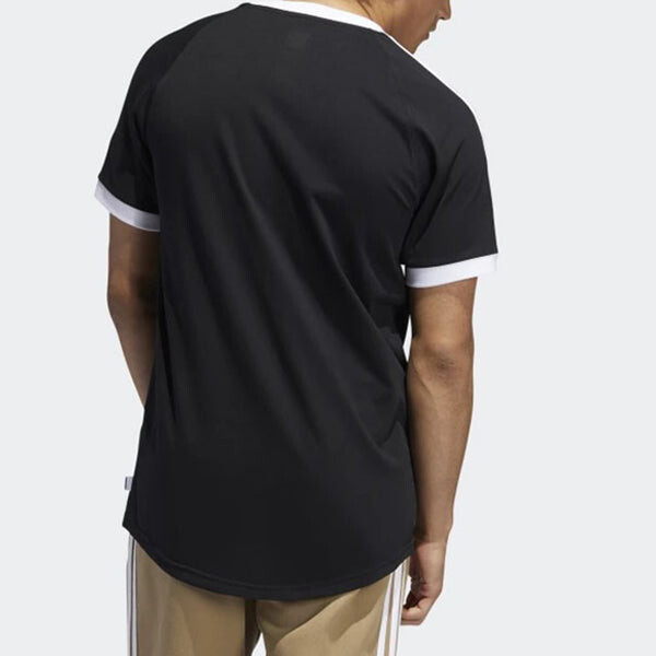 Футболка originals cali 2.0 tee casual sports round neck short sleeve black Adidas, черный — фото 4
