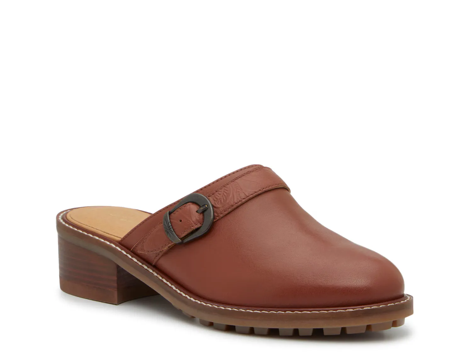 

Сабо Vivo Clog Crown Vintage, цвет britishtancognac