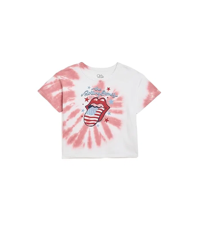Футболка хлопковая Devin Chaser Kids, Americana Stones Tie-Dye