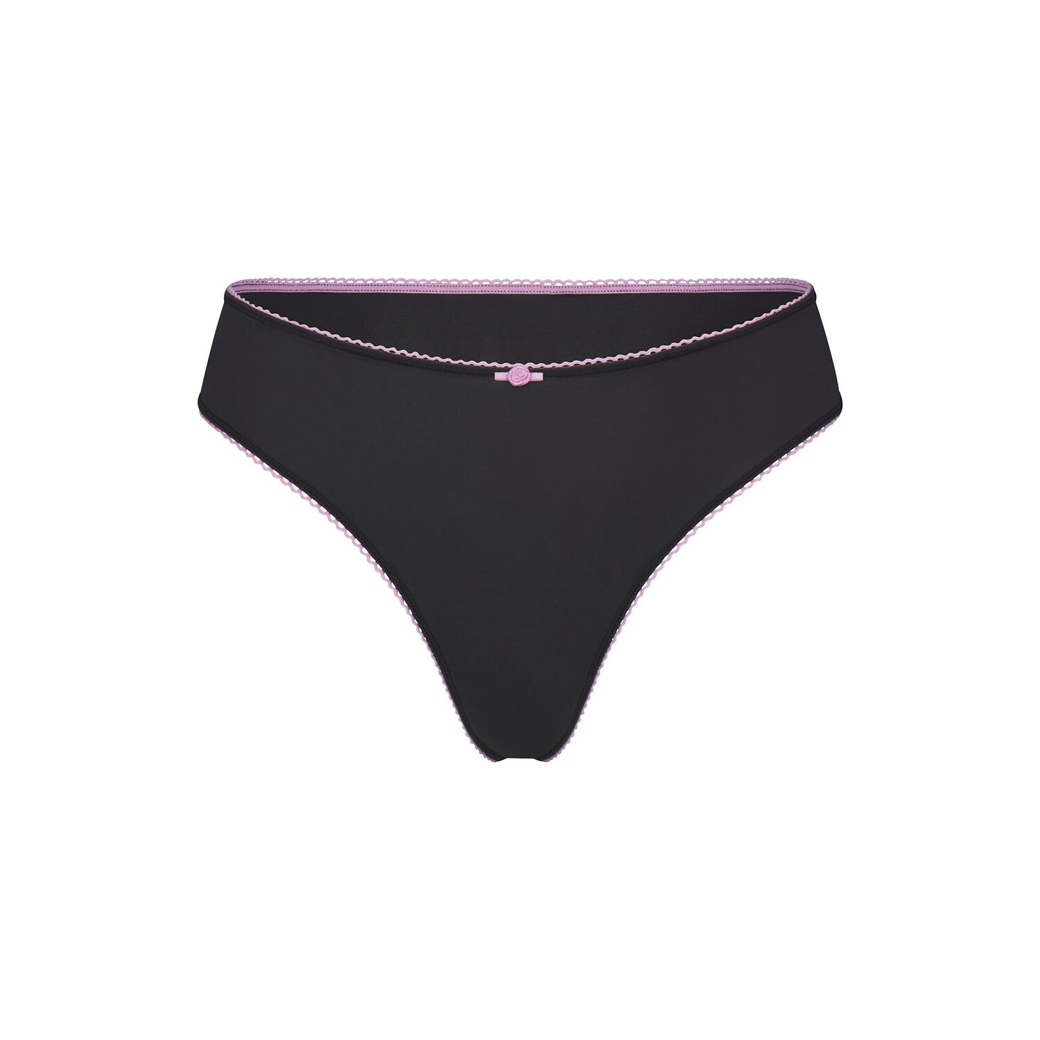 

Стринги пико SKIMS, цвет onyx petal contrast