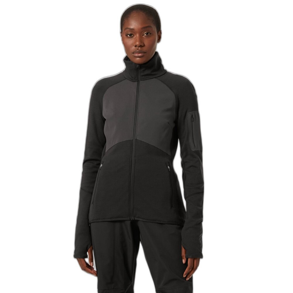 

Толстовка Helly Hansen Merino Wool Lifa, черный