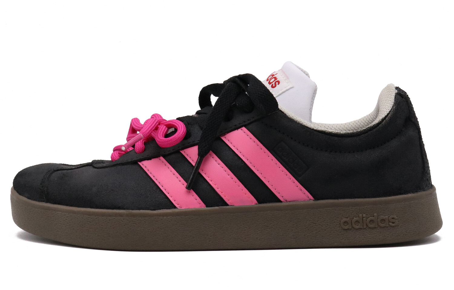 

Кроссовки для скейтбординга NEO, унисекс, низкие, розовый Adidas, черный