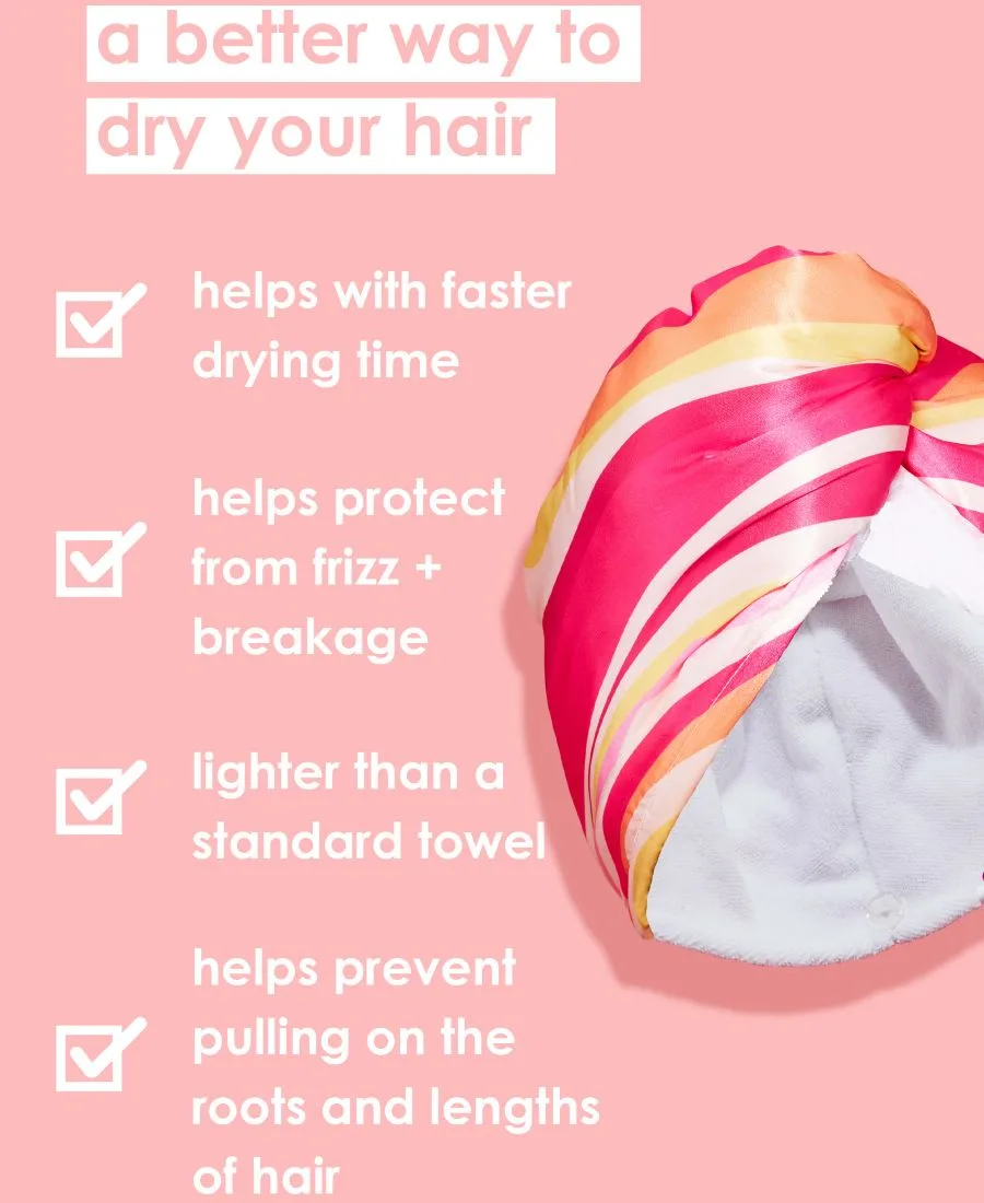 Grande Cosmetics Полотенце GrandeHAIR из микрофибры и атласа — фото 2