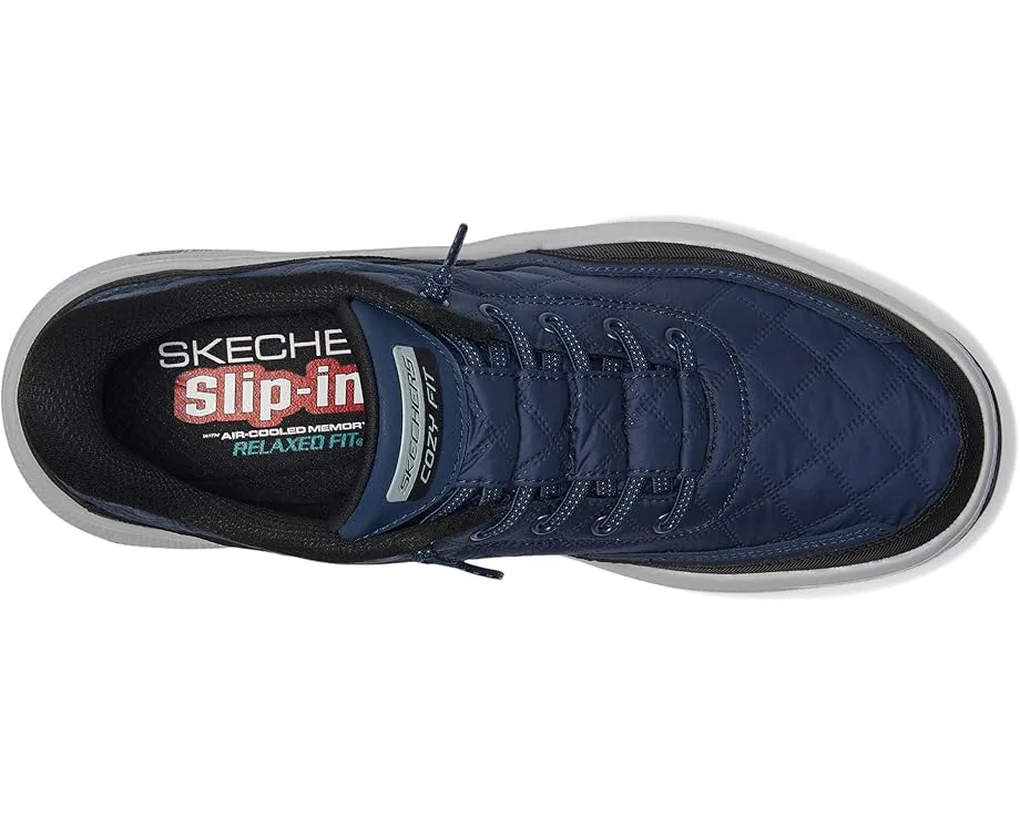 Кроссовки SKECHERS Urban Explore Cozy Fit Hands Free Slip-in, Navy/Black — фото 2