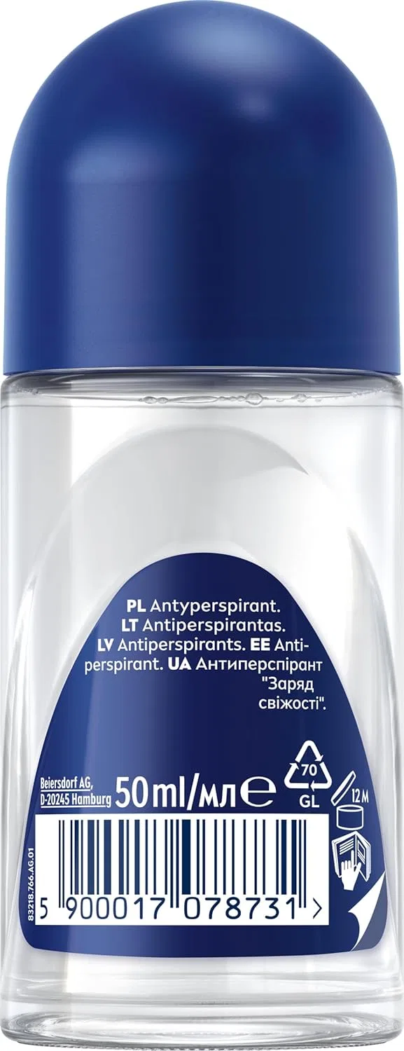 Мужской шариковый антиперспирант NIVEA MEN Fresh Kick 48 ч, 50 мл Nivea — фото 2