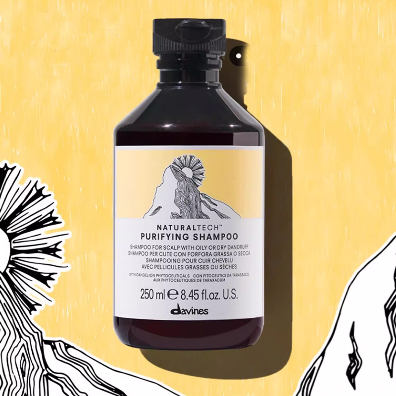 Davines NaturalTech Purifying Shampoo, 1000 мл — фото 3