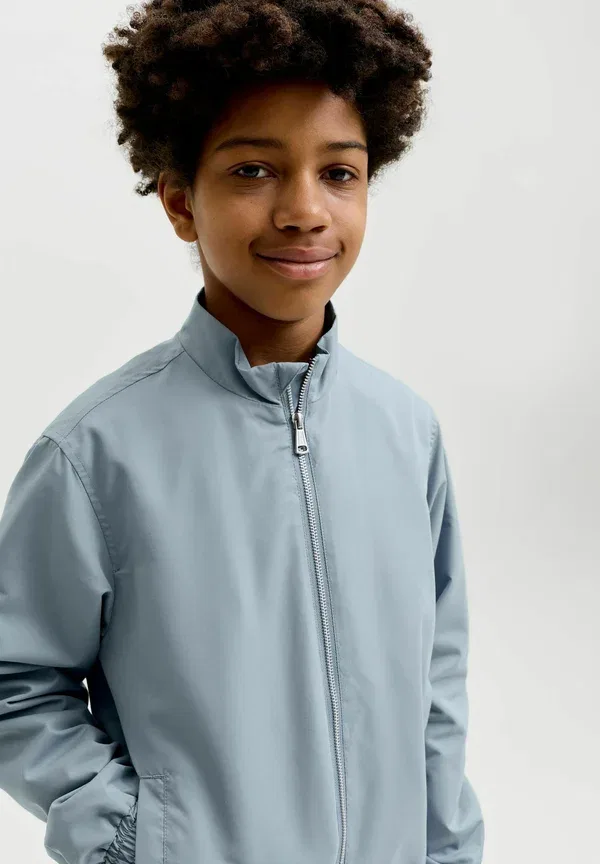 Куртка-бомбер Jack & Jones Junior, tradewinds — фото 4
