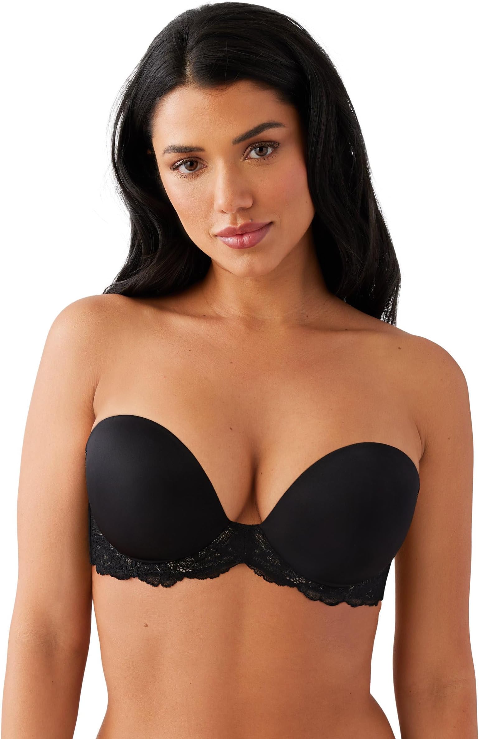 

Женский бюстгальтер без бретелек с эффектом пуш-ап Wacoal, Black