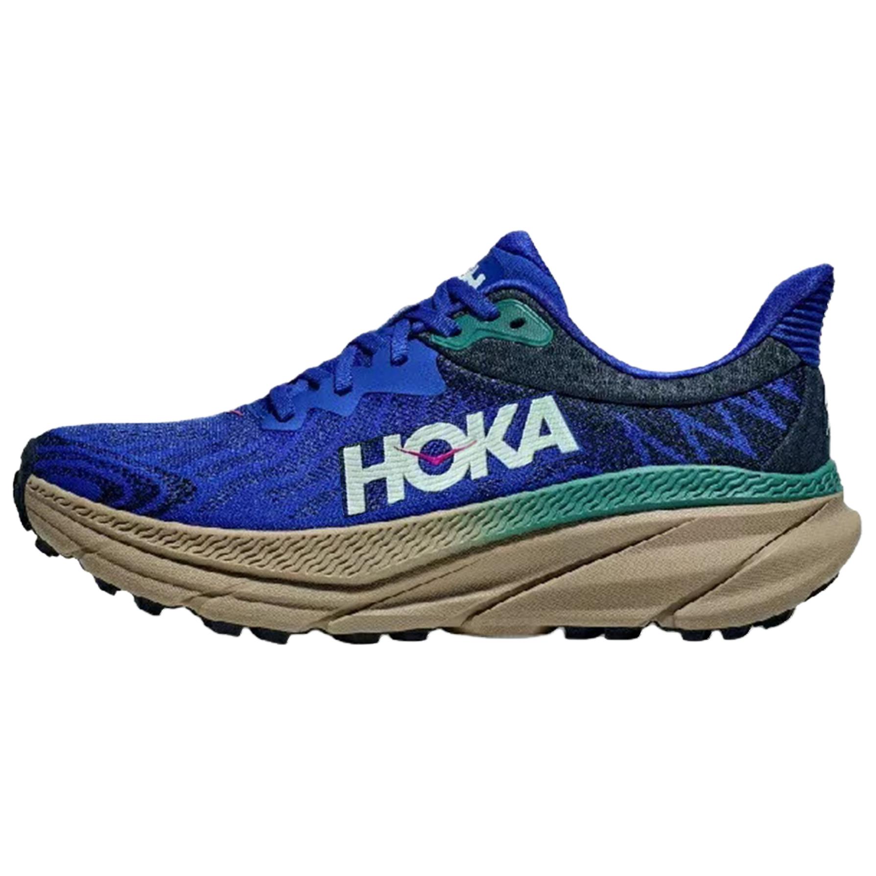 

HOKA ONE ONE Кроссовки Challenger 7 с низким верхом, противоскользящие, износостойкие, мужские, синие