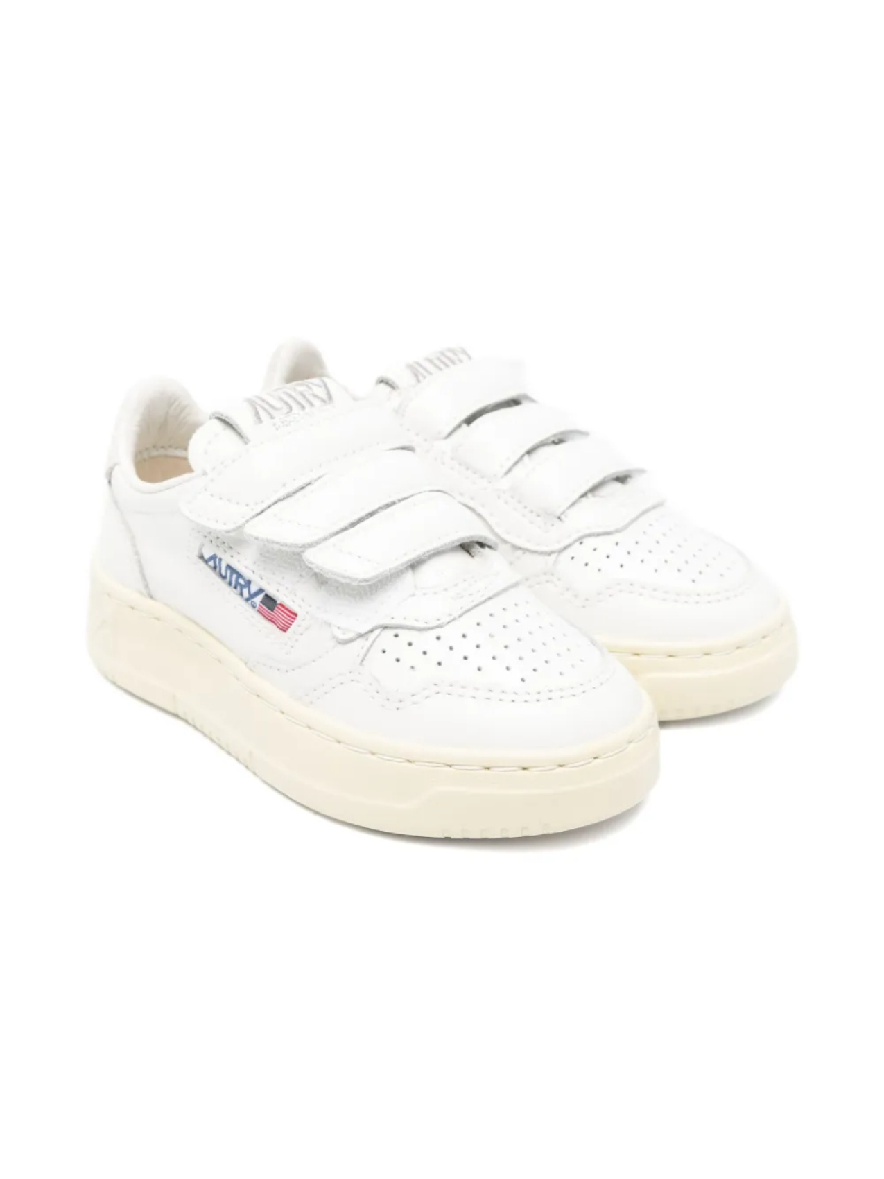 

Кроссовки Autry Kids с двумя ремешками, белый