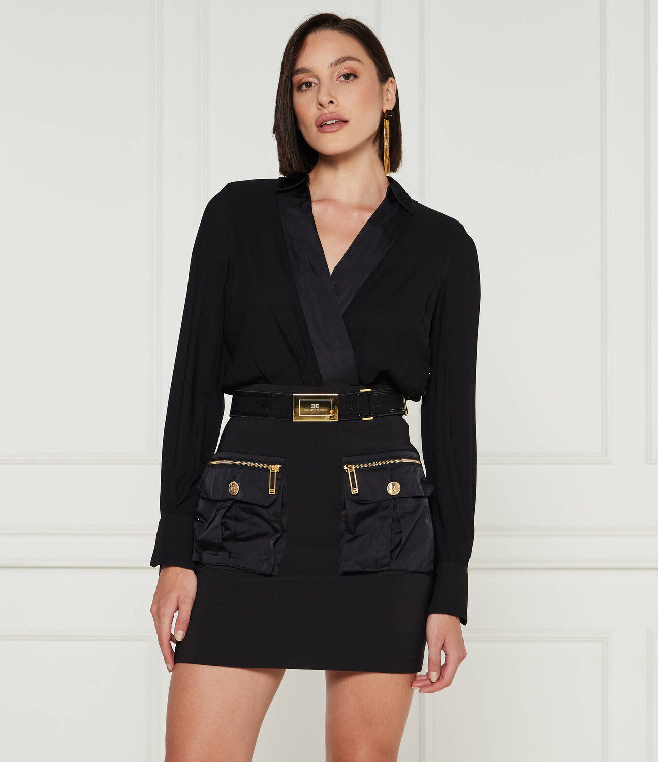 

Платье Elisabetta Franchi, черный