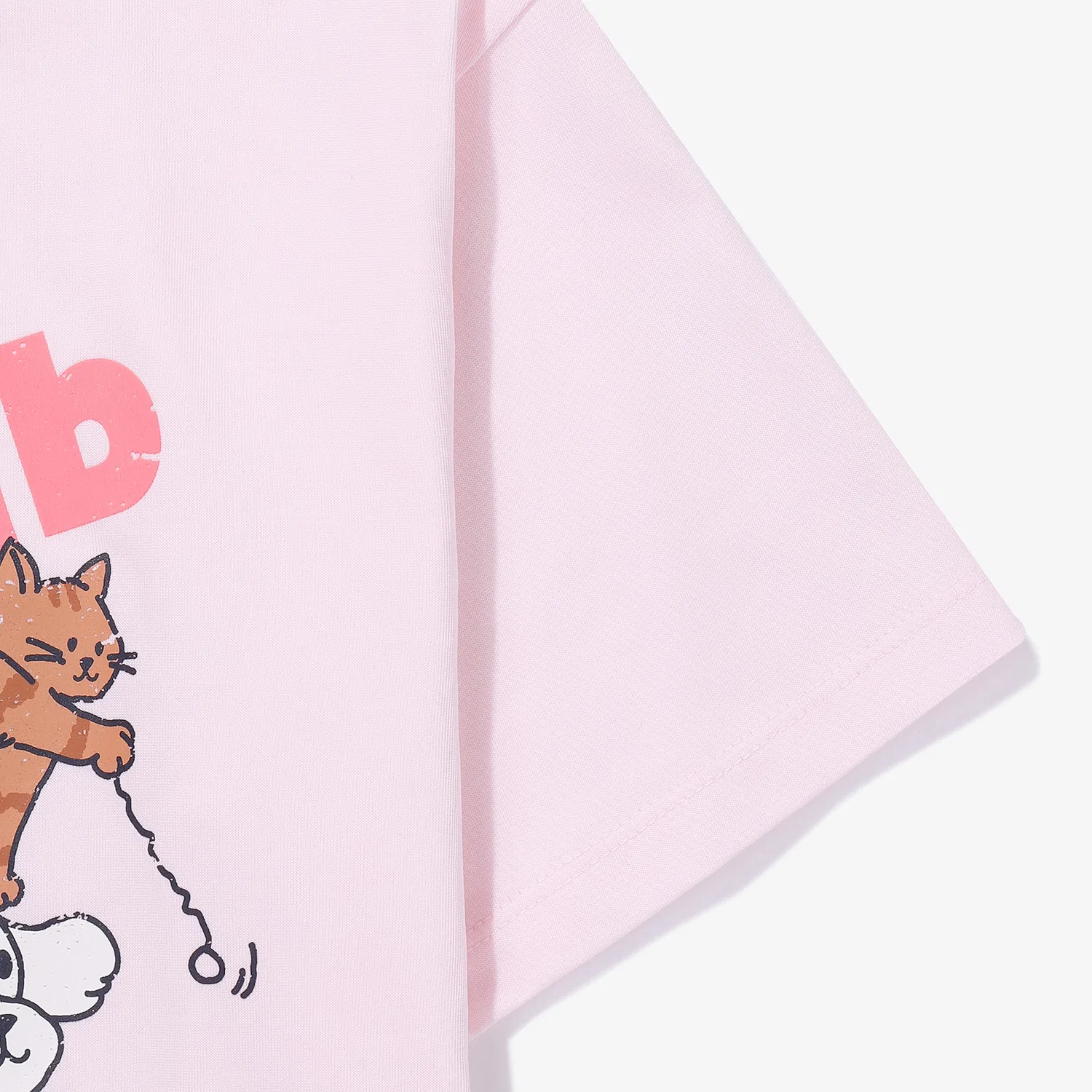 Детская футболка Pet Club розовая от Fila Kids — фото 4