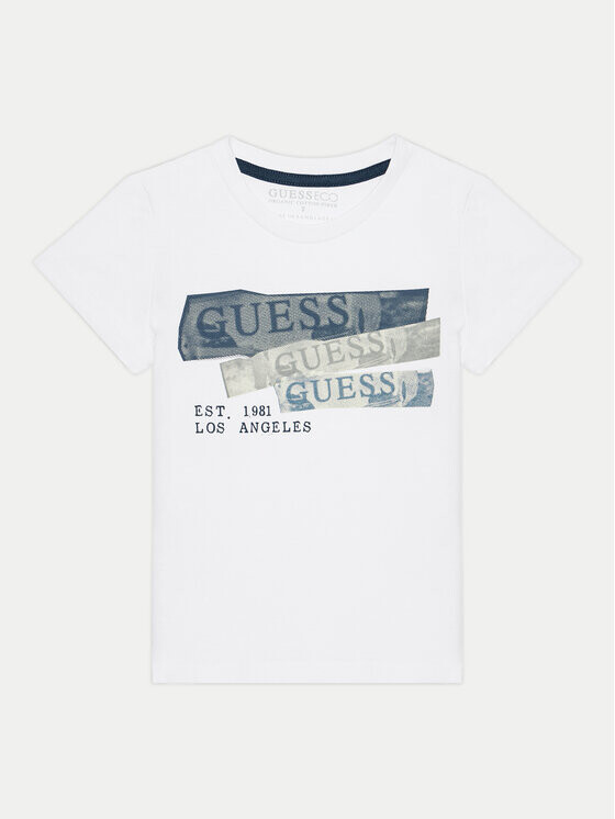 

Футболка стандартного кроя Guess, белый